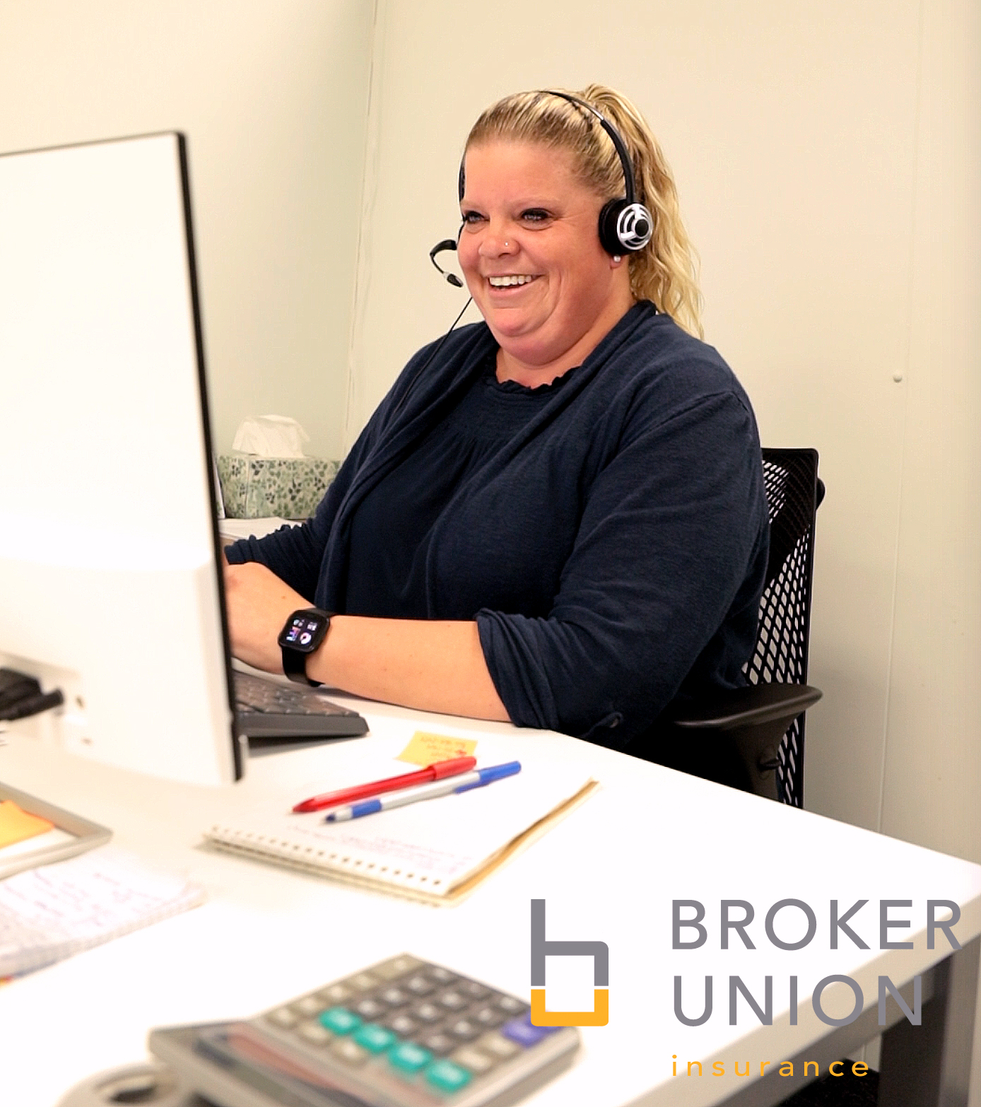 BrokerUnion broker meeting with a Canadian family